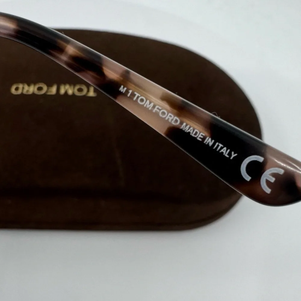 Tom Ford Black Square Cat eye Frame, Blue Blockers Computer Lenses New in Box!